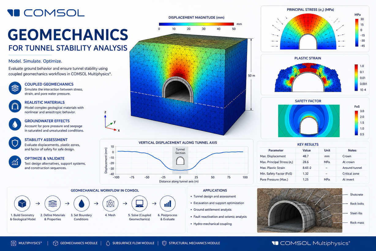 Webinar on Geomechanics for Tunnel Stability Analysis