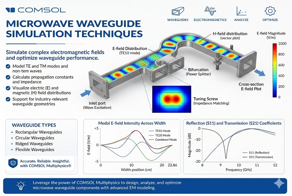 Microwave Waveguide Simulation Techniques
