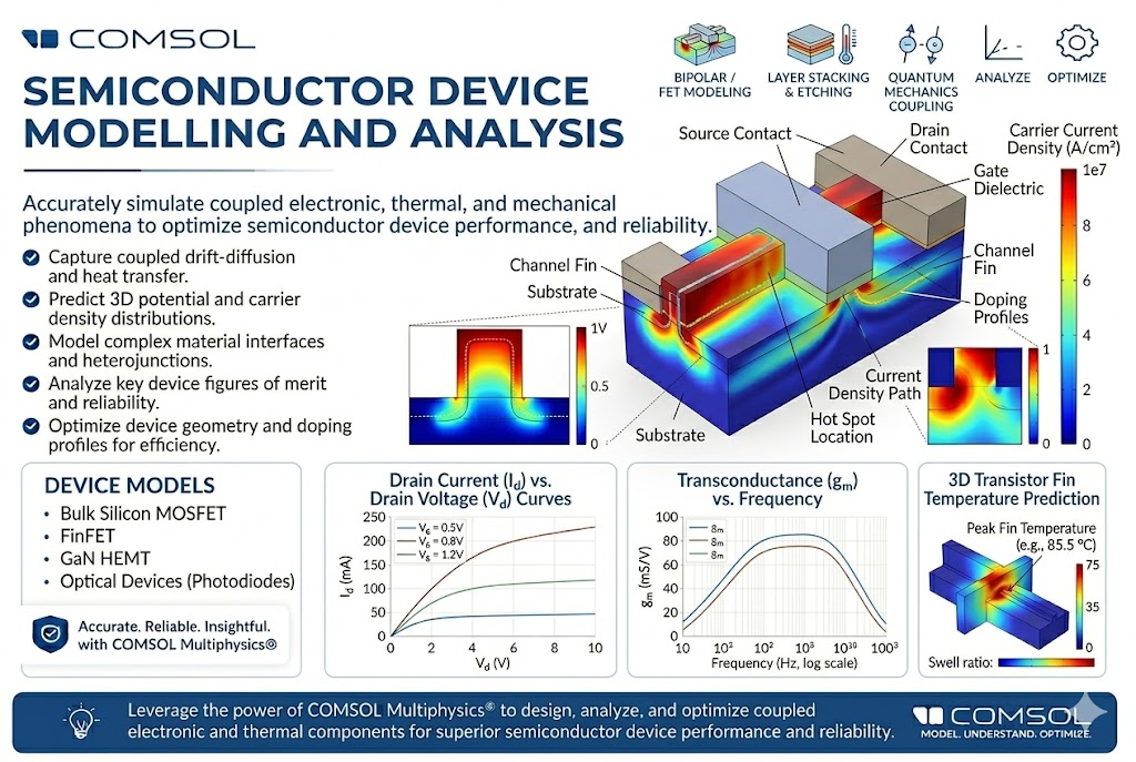 Semiconductor Device Modelling and Analysis