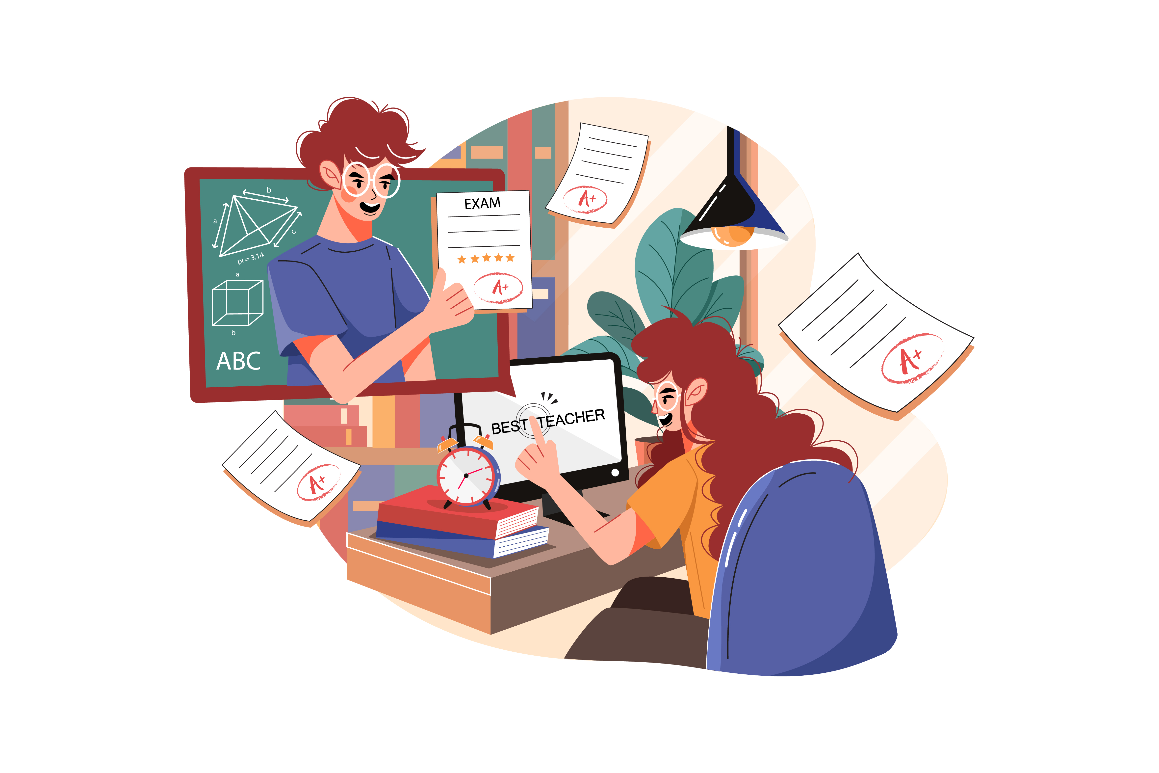 ExamInfinity illustration