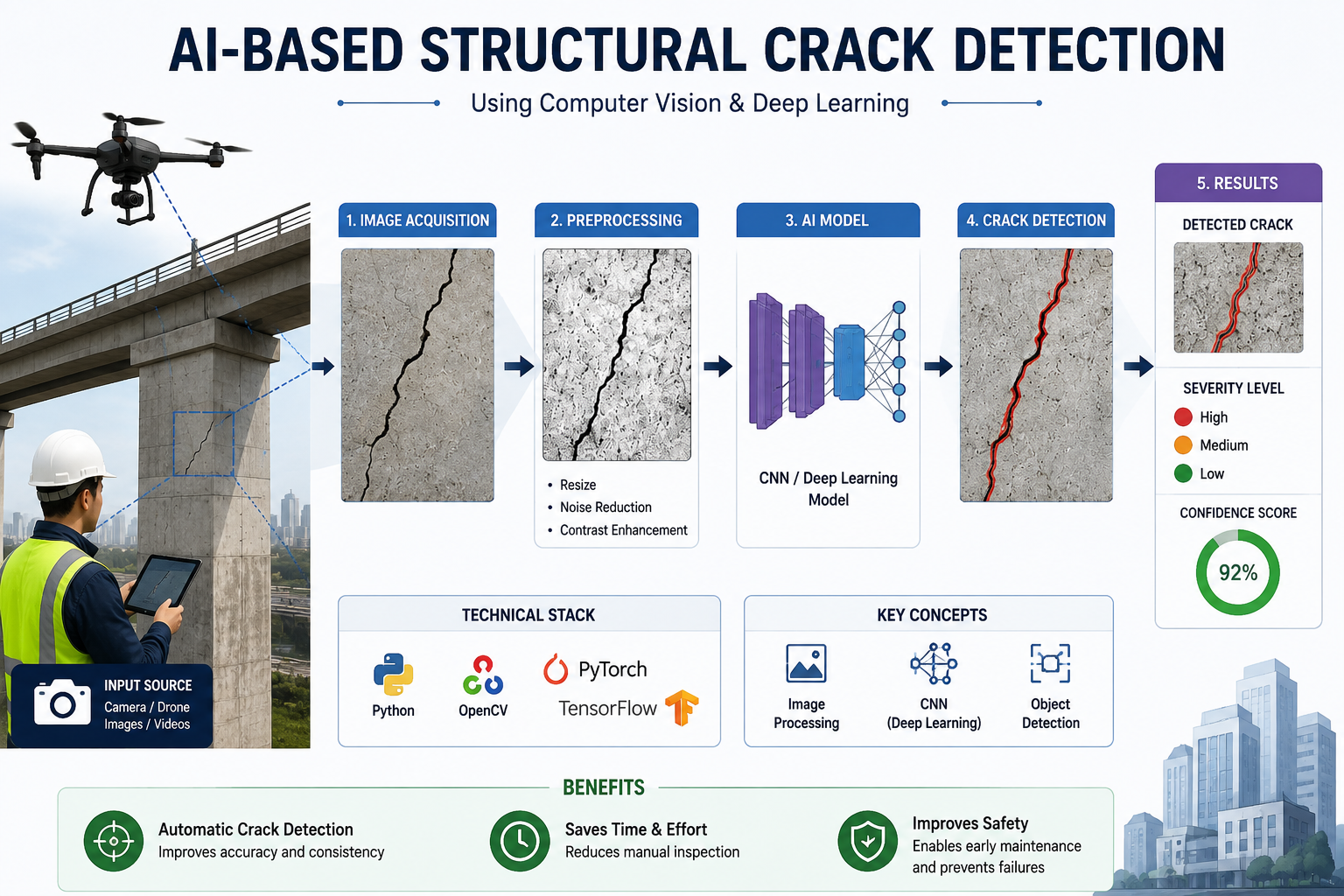 Ai based Structural Crack Detection