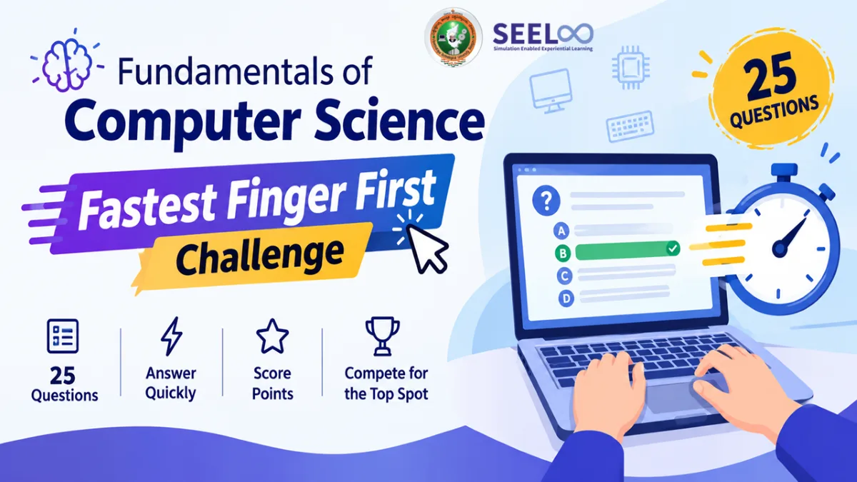 Fundamentals of Computer Science – Fastest Finger First Challenge